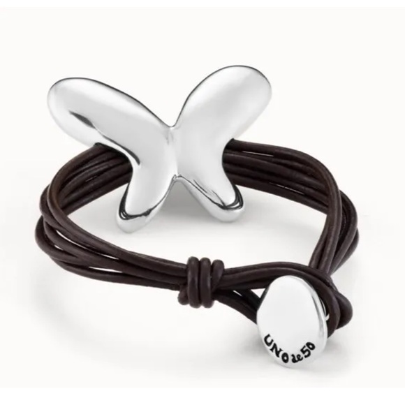 Uno de 50 Bracelet - Butterfly Effect - Silver - Size M - Picture 2 of 13